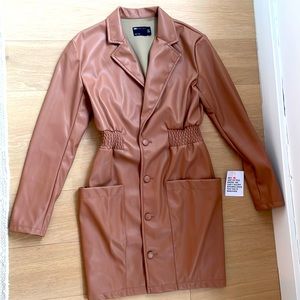 Asos brand new leather dress